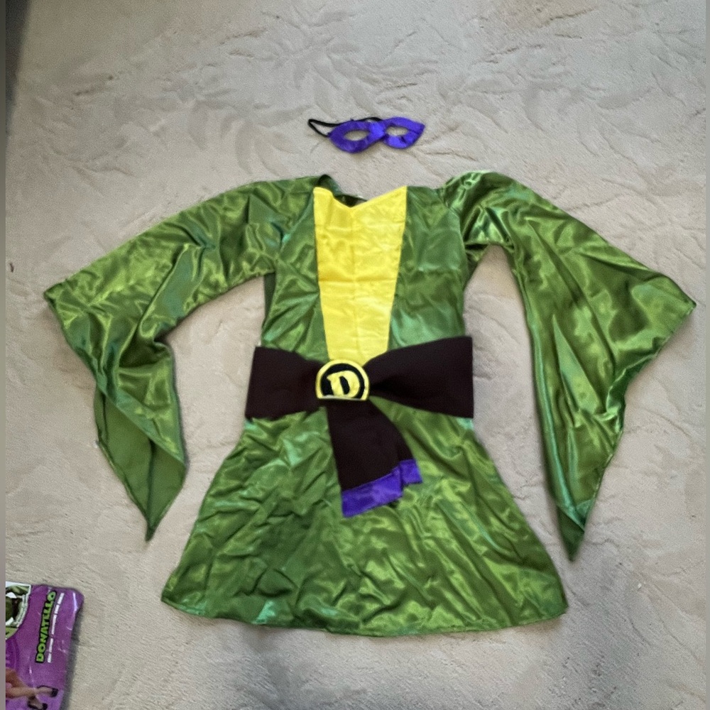 Women’s Donatello teenage mutant ninja turtle costume